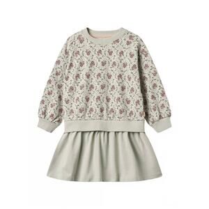 NEW WHEAT girl's maggie flowers dress in mint